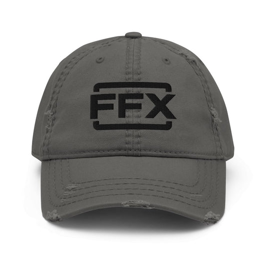 FFX 3D Puff Embroidered Distressed Dad Hat - Fraser FX