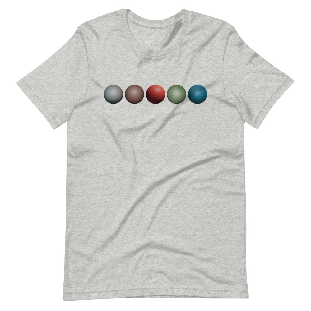 MatCaps Short - sleeve unisex t-shirt - Fraser FX