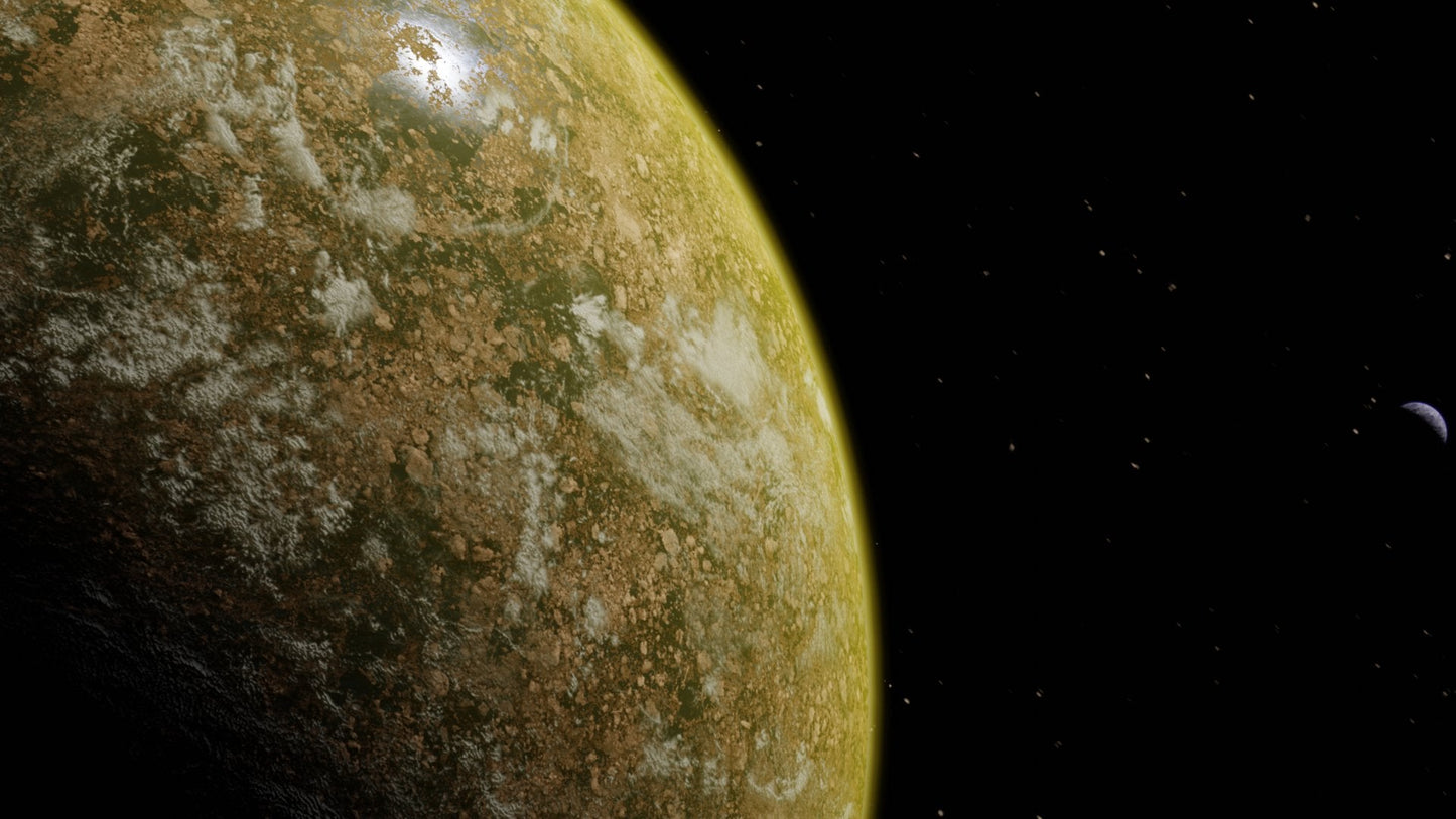 Planet - Free Shader for Blender - Fraser FX