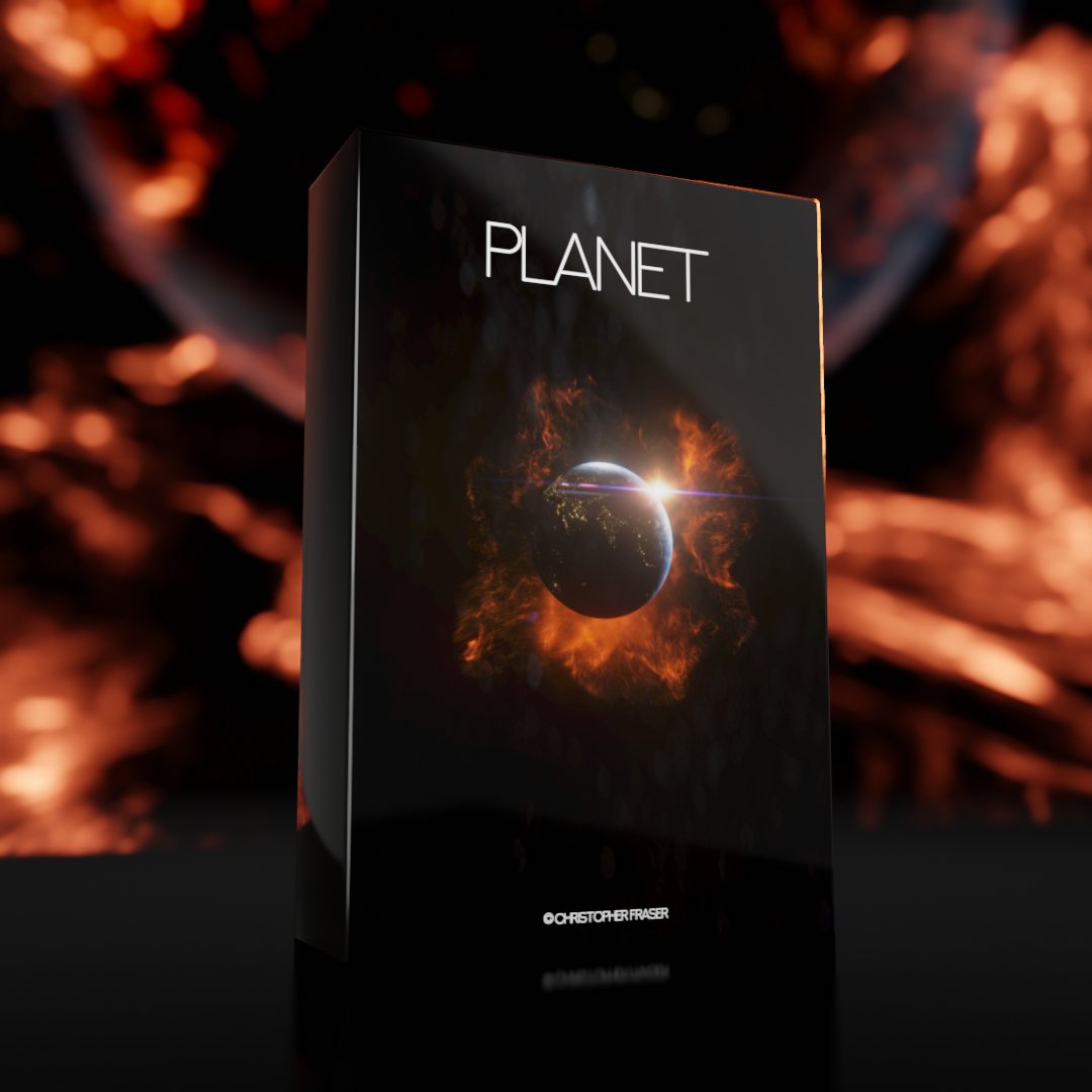 Planet - Free Shader for Blender - Fraser FX