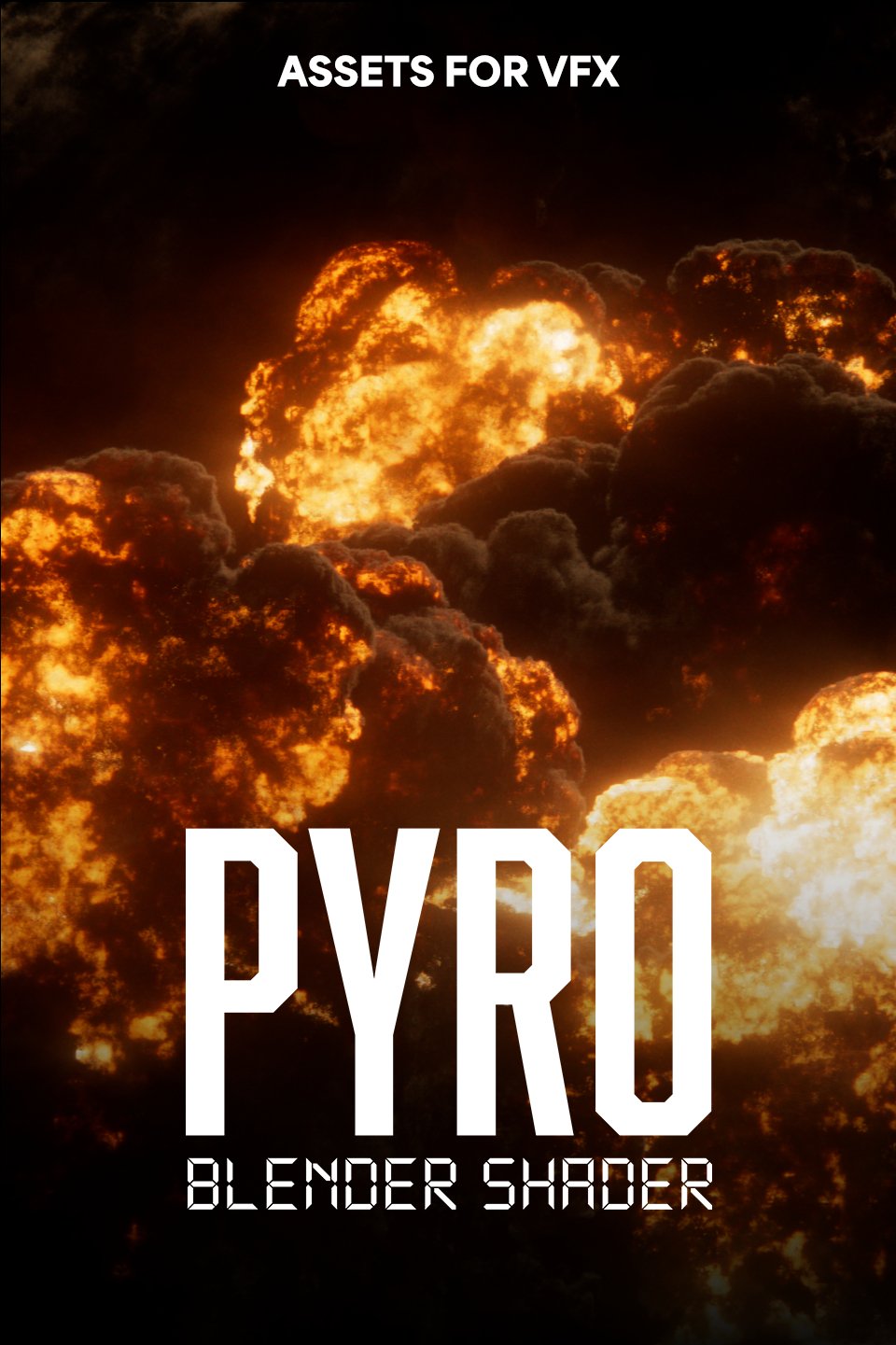 Pyro Shader (With 3 Animated VDB Explosions) - Fraser FX